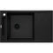 DEANTE BLACK NERO MATT MAGNETIC 1-BOWL GRANIETEN SPOELBAK MET AFDRUIPGEDEELTE
