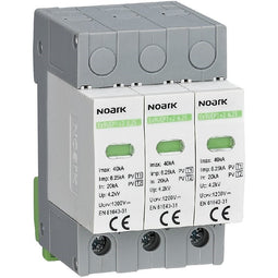 Overspanningsbeveiligingen Noark 111760 Ex9UEP1+2 6.25R 3P 1000 EU