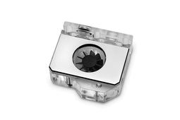 EK Water Blocks EK-Quantum Scalar Flowmeter Bottom-To-Top D-RGB - Nickel