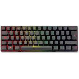 Toetsenbord Phoenix Zwart Qwerty Spaans