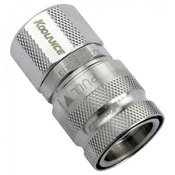 Koolance QD3 Quick Release Straight Female on 13/10mm - no-spill, silver