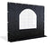 PVC zijwand boograam en ritsen 3m-220cm hoog-kies je kleur