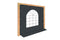 PVC zijwand boograam en ritsen 3m-220cm hoog-kies je kleur