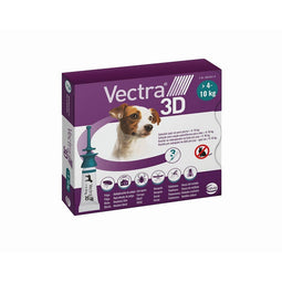 Pipet voor honden Ceva 3D S 4-10 kg 3 Stuks