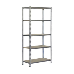 Planken Simon Rack Maderclick 5/400 750 kg Metaal Hout 5 Planken spaanderplaat (180 x 90 x 40 cm)