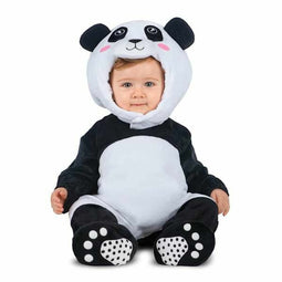 Kostuums voor Baby's My Other Me Panda 4 Onderdelen Maat 7-12 Maanden