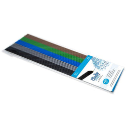 3Doodler AB-MIXNEW1 3D-printmateriaal ABS Zwart, Blauw, Bruin, Groen, Zilver 2 g