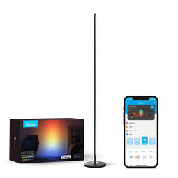 Govee LED Floor Lamp Slimme vloerverlichting Zwart Wi-Fi/Bluetooth