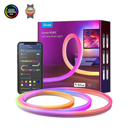 Govee Neon LED Strip Light Slimme strookverlichting Wit Wi-Fi/Bluetooth