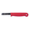 Solingen Safety Schilmesje - RVS Glad met Ronde Top - 15 cm - Rood - 500 stuks