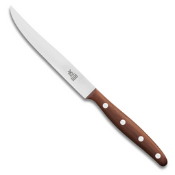 Robert Herder Molenmes Steakmes - Walnoot - 125 mm Lemmet - RVS Blauwgepolijst