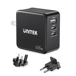 UNITEK P1117B oplader voor mobiele apparatuur Zwart