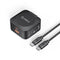 GaN netvoeding oplader - Orico OR-65AC-EU-BK-EP | 65W, USB-A, USB-C