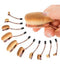 Rio Beauty Professional Microfibre Oval