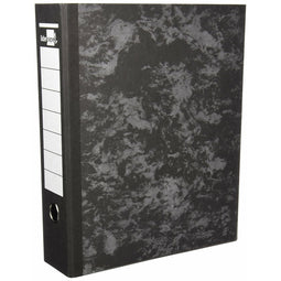 Ringmap Liderpapel Zwart A4
