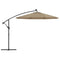 Vervangingsdoek voor zweefparasol 350 cm taupe