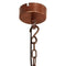 Hanglamp 25x25x134 cm aluminium