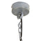 Hanglamp 25x25x138 cm aluminium