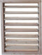 Shutter framewerk, 2 stuks - 220 cm - rvs, zwart gepoedercoat