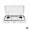 gasfornuis Algon Met deksel Wit 4400 W 55 x 7 x 32 cm (2 Stuks)