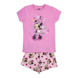 Zomerpyjama Minnie Mouse Roze Maat 6 Jaar