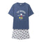 Pyjama Mickey Mouse Donkerblauw (Volwassenen) Mannen Maat L