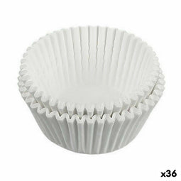 Set met cakevormen Wooow Wegwerpbaar 7,5 cm (36 Stuks)