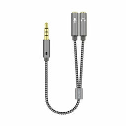 Adapter 3,5 mm Mannetje of Vrouwtje Plug Aisens A128-0415