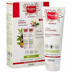 Anti-Striae Crème Mustela 48623 3 in 1 (2 x 250 ml)