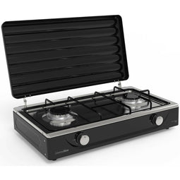 gasfornuis Universal Blue 7012 Zwart
