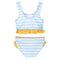 Bikini Bluey Blauw Maat 4 Jaar