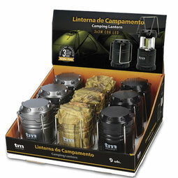Kampeerlamp TM Electron 9 W 9 Stuks