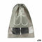 Schoenenrekken Tas Grijs PVC Stof 31,5 x 1 x 43 cm (36 Stuks)