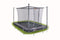 Veiligheidsnet met rechte palen 520x305 InGround | Grijs