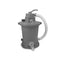 Zwembad Exit Frame Pool Afmeting 427X122Cm (12V Zandfilter) Stone Grey