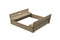 Houten Zandbak Robert geïmpregneerd 120x120