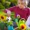 Tuinset voor kinderen met bloempotten en tuingereedschap - 24 delig