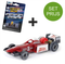 Darda Racebaan Auto Formule 1 - F1 Auto (Rood)+ Extra Stop & Go Motor