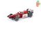 Darda Racebaan Auto Formule 1 - F1 Auto (Rood)+ Extra Stop & Go Motor
