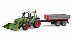 Bruder Fendt Vario 211 met voorlader en kiepwagen