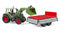 Bruder Fendt Vario 211 met voorlader en kiepwagen