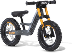 BERG loopfiets Biky Cross Grijs met Handrem 2-5 jaar 32-45 cm