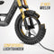 BERG loopfiets Biky Cross Grijs met Handrem 2-5 jaar 32-45 cm