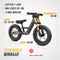 BERG loopfiets Biky Cross Grijs met Handrem 2-5 jaar 32-45 cm