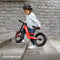 BERG loopfiets Biky Cross Grijs met Handrem 2-5 jaar 32-45 cm