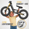 BERG loopfiets Biky Cross Grijs met Handrem 2-5 jaar 32-45 cm