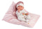 Llorens pop Nica met witte pyjama - 40cm