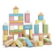 Micki Houten Bouwblokken Pastel (60St.)