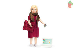 Lundby Set - Speelfiguur Vrouw Met Laptop