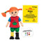 Pippi Langkous Praat pop - 40CM